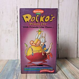 Rocko's Modern Life With Friends Like These Orange VHS 94 Nickelodeon NEW SEALED